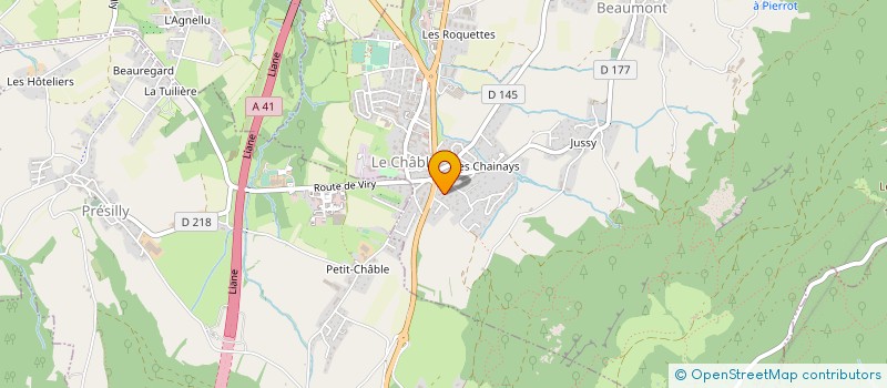 localisation de l'entreprise SC PHILPAT à BEAUMONT