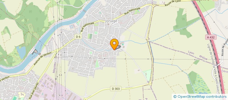 localisation de l'entreprise SC PHIMAX INVEST  JONAGE