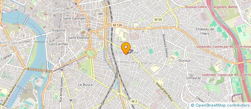 localisation de l'entreprise SC PIAF BIZET à TOULOUSE