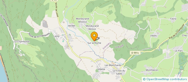 localisation de l'entreprise SC PICON  ENTRELACS