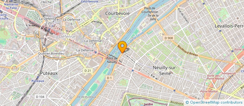 localisation de l'entreprise SC PIER MAR YANH à NEUILLY-SUR-SEINE