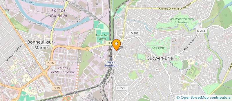 localisation de l'entreprise SC PIERRE NOEL  SUCY-EN-BRIE