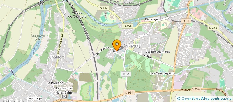 localisation de l'entreprise SC PINTER  COUPVRAY