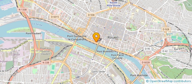 localisation de l'entreprise SC PIPADA à ROUEN