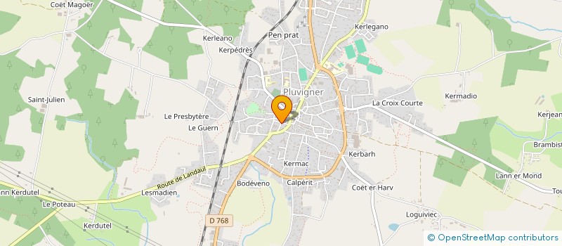 localisation de l'entreprise SC  PIT  PLUVIGNER