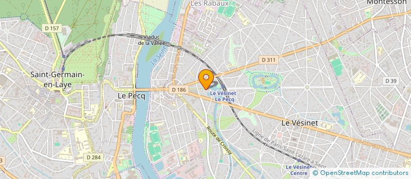 localisation de l'entreprise SC PLACE CAPITAL VARIABLE CASH  LE VESINET