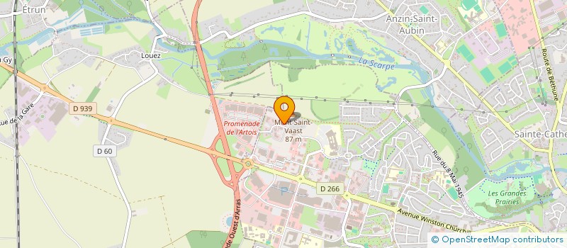 localisation de l'entreprise SC PLECA 2 à ARRAS