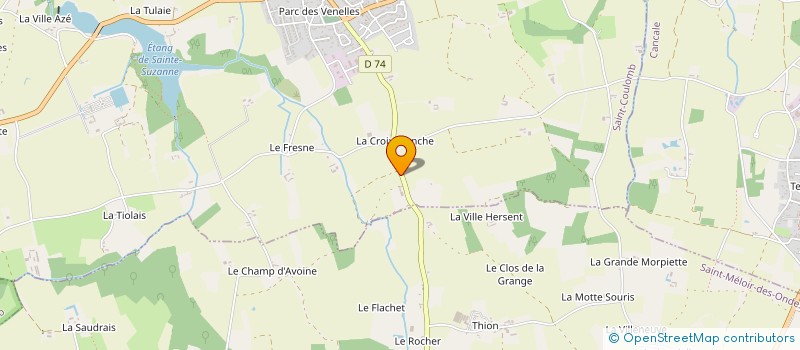 localisation de l'entreprise SC PLEIN VENT  SAINT-COULOMB