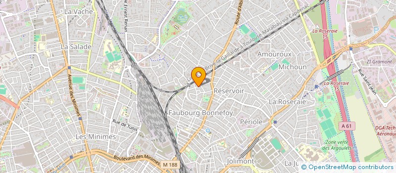 localisation de l'entreprise SC PMTR1112 à TOULOUSE