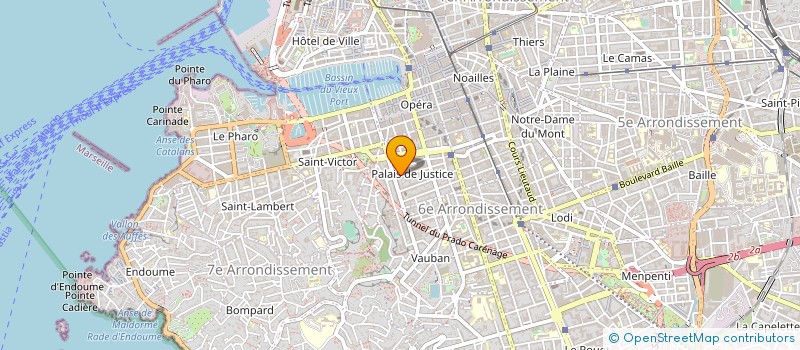 localisation de l'entreprise SC POISCAIL à MARSEILLE