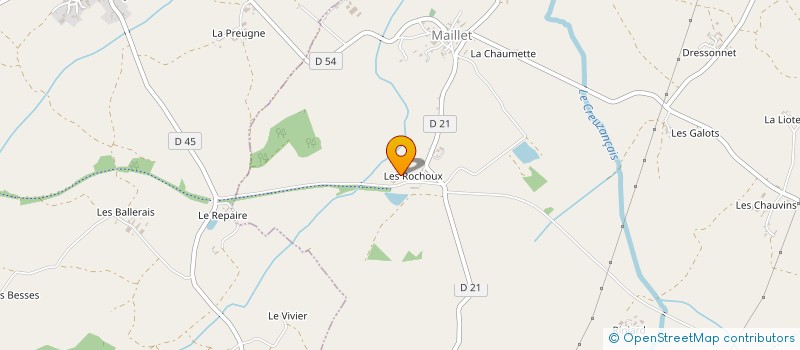 localisation de l'entreprise SC POLGOG à MAILLET