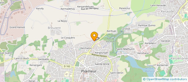 localisation de l'entreprise SC POTEL PROU à PLOEMEUR