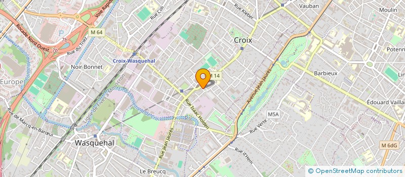 localisation de l'entreprise SC POTENNERIE à CROIX