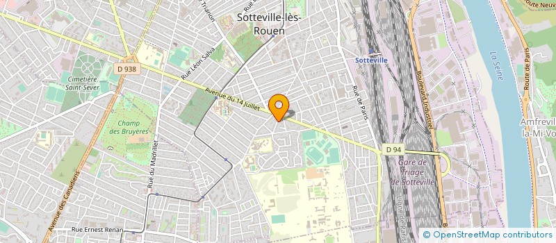 localisation de l'entreprise SC PPH à SOTTEVILLE-LES-ROUEN