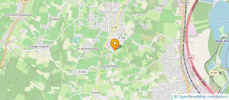 localisation de l'entreprise SC PRABO-2  ANSE