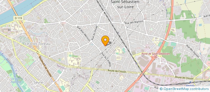 localisation de l'entreprise SC PRIMAVERA à SAINT-SEBASTIEN-SUR-LOIRE