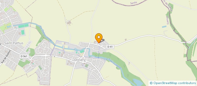 localisation de l'entreprise SC PRINT  OISSERY