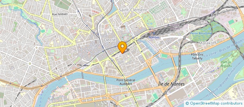 localisation de l'entreprise SC PRO. à NANTES