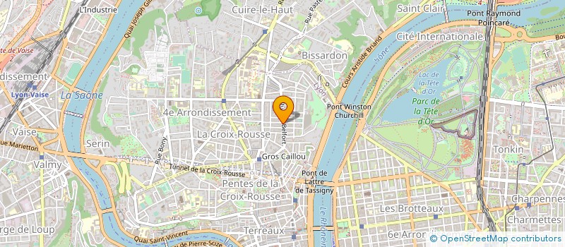 localisation de l'entreprise SC PRODUCTIONS à LYON