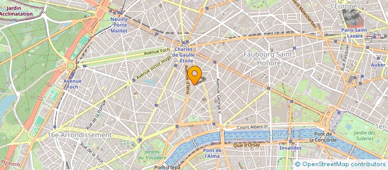 localisation de l'entreprise SC PROM 82-01 à PARIS