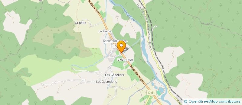 localisation de l'entreprise SC PROMAC IMMOBILIER  MONTLAUR-EN-DIOIS