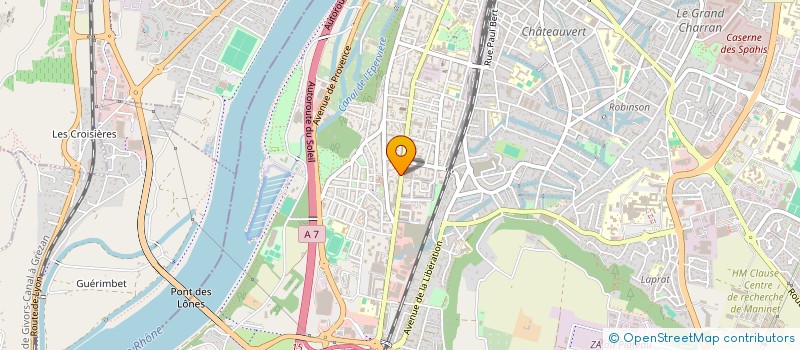 localisation de l'entreprise SC PUGLIESE à VALENCE