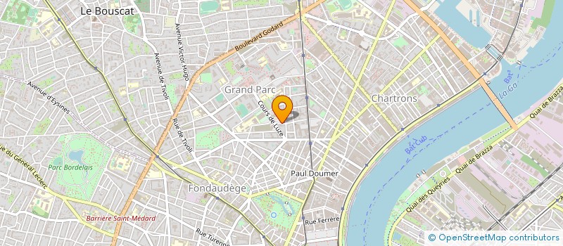 localisation de l'entreprise SC PYRAMIDES + à BORDEAUX