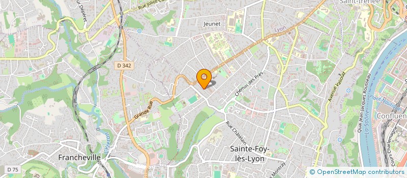 localisation de l'entreprise SC QPJ  SAINTE-FOY-LES-LYON