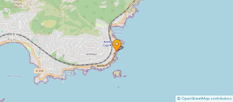 localisation de l'entreprise SC QUADRA  SAINT-RAPHAEL