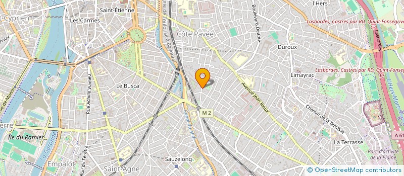 localisation de l'entreprise SC R.A.S. à TOULOUSE