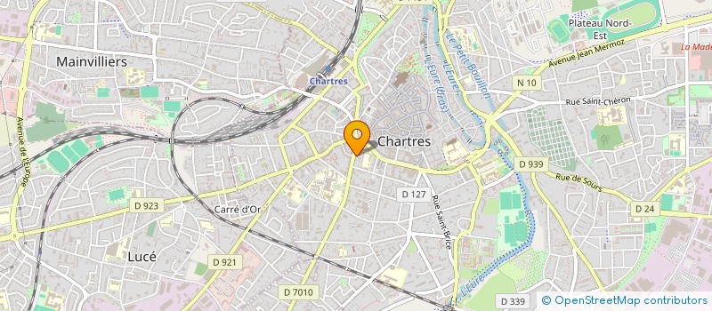 localisation de l'entreprise SC-R-INVEST à CHARTRES
