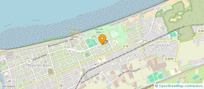 localisation de l'entreprise SC RAMMAWI à DUNKERQUE