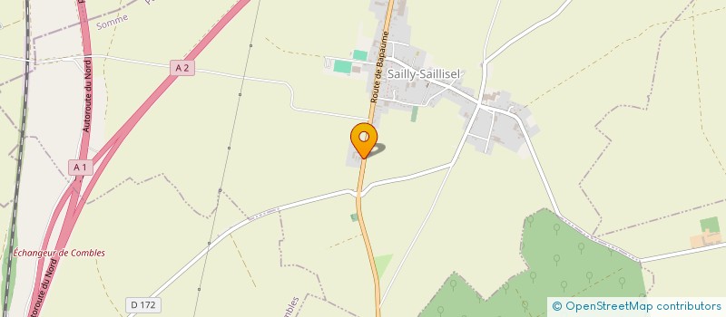 localisation de l'entreprise SC RCFT DE BELZAISE  SAILLY-SAILLISEL