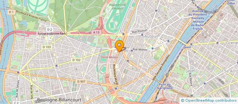 localisation de l'entreprise SC RENDEMENT ET PATRIMOINE  PARIS