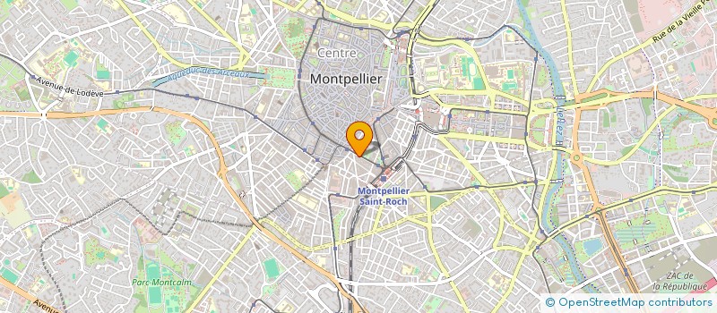 localisation de l'entreprise SC RENNESSANCE à MONTPELLIER