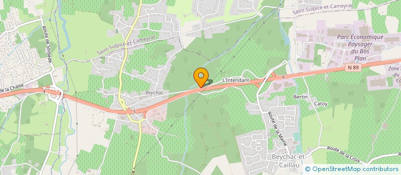 localisation de l'entreprise SC RENOVATION  BORDEAUX