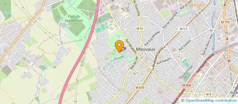 localisation de l'entreprise SC REUNICHILD  MOUVAUX