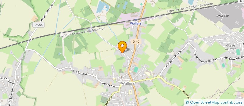 localisation de l'entreprise SC REVEL MINGE IMMO à WALLERS