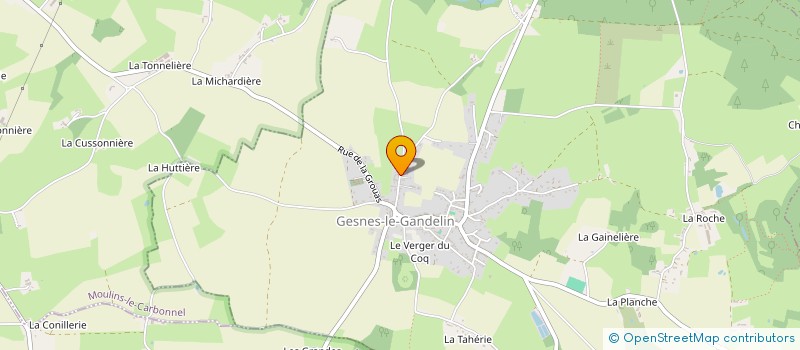 localisation de l'entreprise SC REVERIE  GESNES-LE-GANDELIN