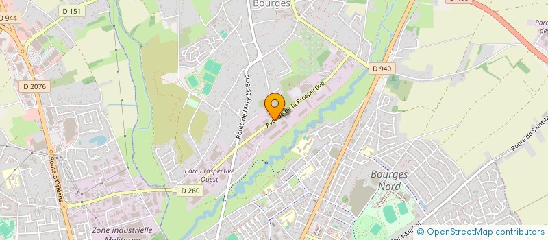 localisation de l'entreprise SC REVETEMENT  BOURGES