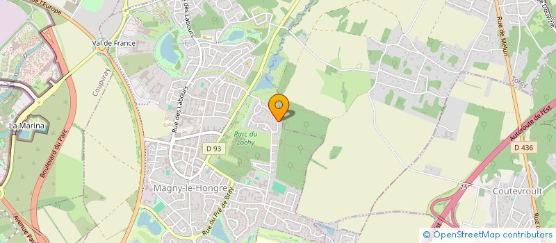 localisation de l'entreprise SC RL IMMO  MAGNY-LE-HONGRE