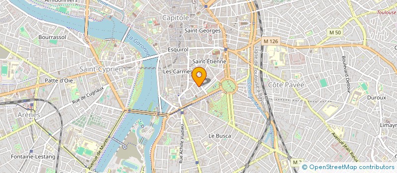 localisation de l'entreprise SC RN FREDERIC PARTICIPATIONS  TOULOUSE