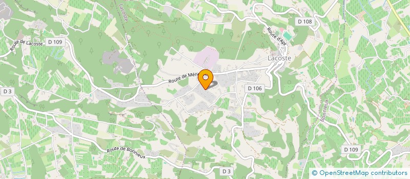 localisation de l'entreprise SC RN SOPHIE PARTICIPATIONS  BONNIEUX