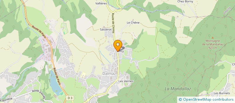 localisation de l'entreprise SC RND  LA BALME-DE-SILLINGY