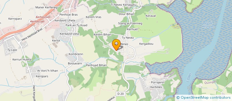 localisation de l'entreprise SC ROBIN  PLOMELIN