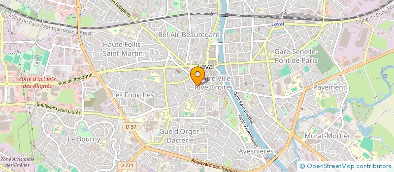 localisation de l'entreprise SC ROCA LE PECQ à LAVAL