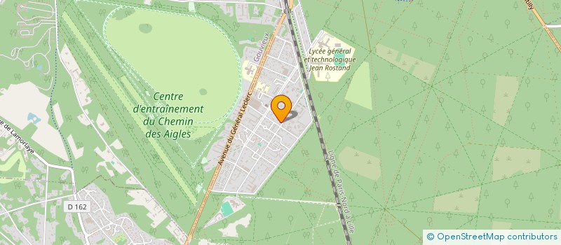 localisation de l'entreprise SC ROCALEX  CHANTILLY