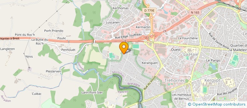 localisation de l'entreprise SC ROFAI à VANNES
