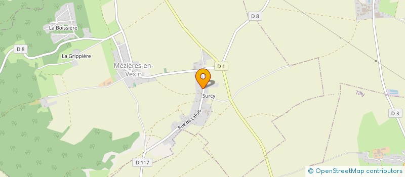 localisation de l'entreprise SC ROLLON INVESTISSEMENT  VEXIN-SUR-EPTE