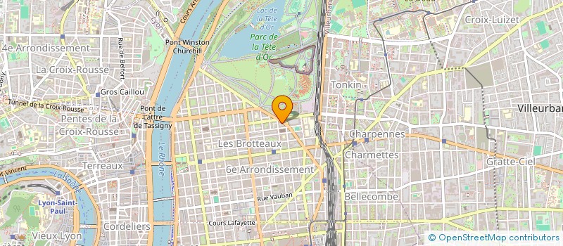 localisation de l'entreprise SC ROMOC UN  LYON